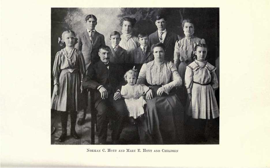 Norman Hoyt and family