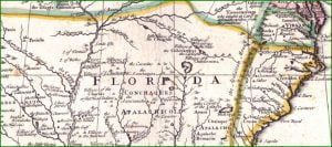 1710 Senex Map Portion