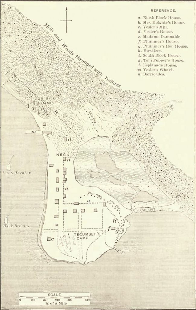 Map of the Attack on Seattle