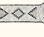 Decorative Art of the Plains Tribes 10 Fig. 49. Blanket Band in Quills. Blackfoot.