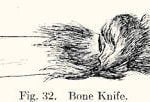 Fig. 32. Bone Knife.