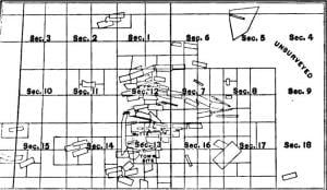 Map of Butte and Summit Valley Mining District