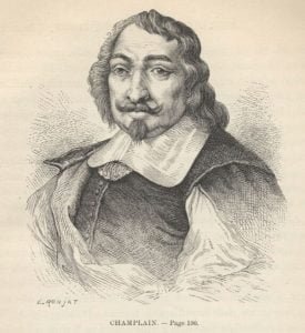 Samuel de Champlain, by E. Ronjat