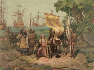 Columbus Landing on Hispaniola