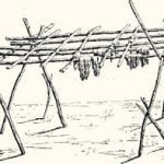 Fig. 3. Meat Drying Rack. Blackfoot.