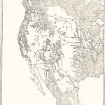 Map of Distribution of Forests in Western United States