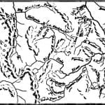 Gulches and Lodes Map - 1865