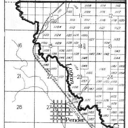 Map of Omaha Indian Reservation, Nebraska | Access Genealogy