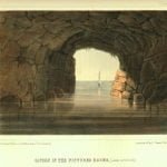 Cavern in the Pictured Rocks - Plate 44