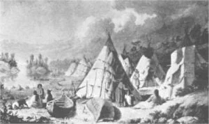 Encampment among the Islands of Lake Huron