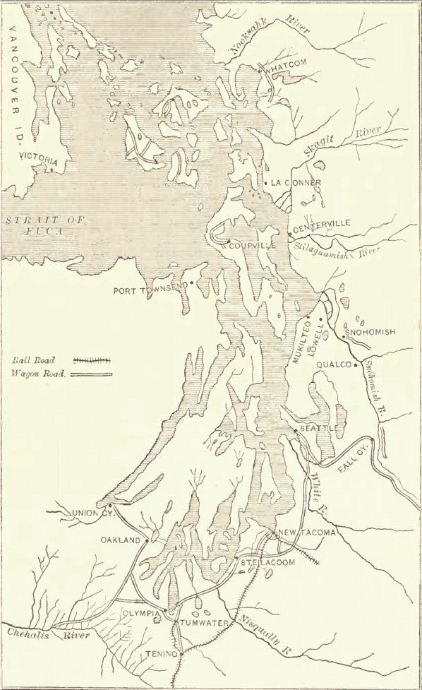 Map of Puget Sound