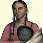 Rantchewaime, Female Flying Pigeon, Wife of Mahaskah, Ioway Indian