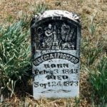 Rebecca Mitchell Proctor Grave Marker