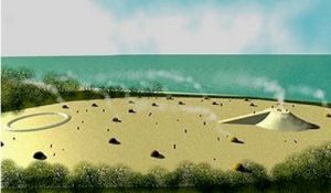 Sand Shell Mound: Probable appearance of Tick Island, FL around 3200 BC