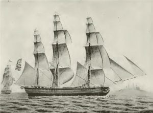 Ship "Arbella," Robert C. Hooper