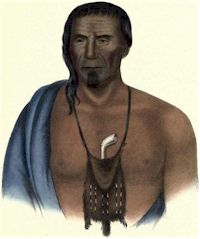Tishcohan A Delaware Chief