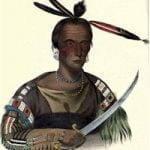 Tokakon A Sioux Brave Signifies "He that inflicts the first wound"