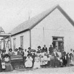 Wiley Homer, His People and Chapel at Grant, 1904