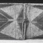 Parfleche box "Crows, Montana Ter. J. I. Allen." Length 28 inches, width 13 1/2 inches. (U.S.N.M. 130574)