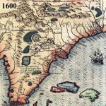 1600 Map of LaFlorida in Detail