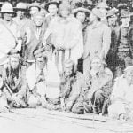 Group of Assinaboine Sioux, Squaw Men and Officials
