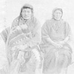 Eagle Plume and Prey Snake, Blackfeet Sioux