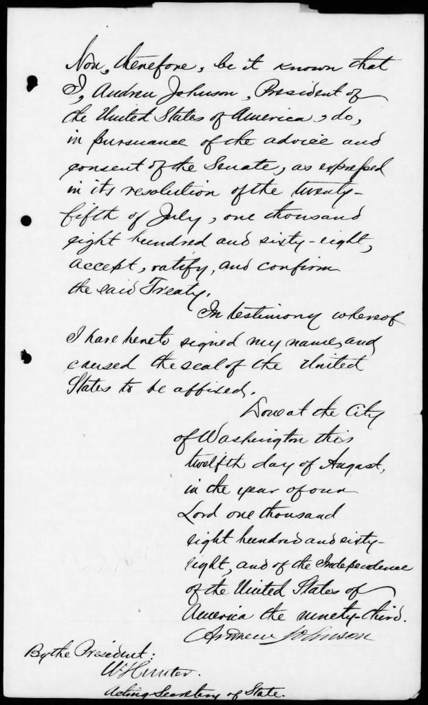 Navajo, 1 June 1868 Treaty (1)