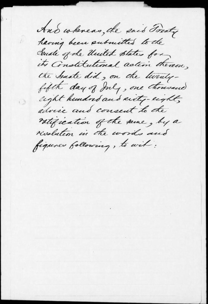 Navajo, 1 June 1868 Treaty (23)