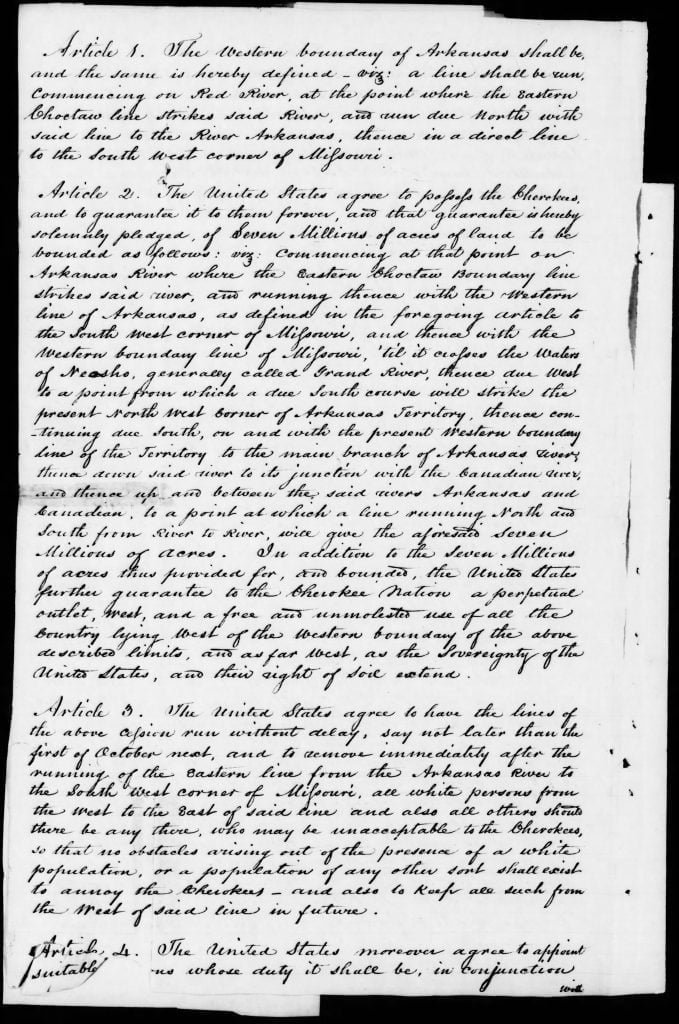 Treaty of May 6, 1828 3 Treaty of May 6, 1828, page 5