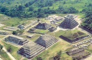 Aerial View of El Tajin