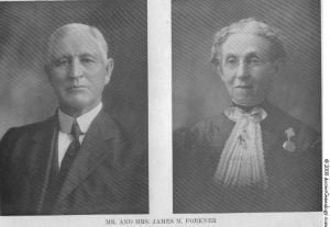 Mr. and Mrs. James M. Forkner