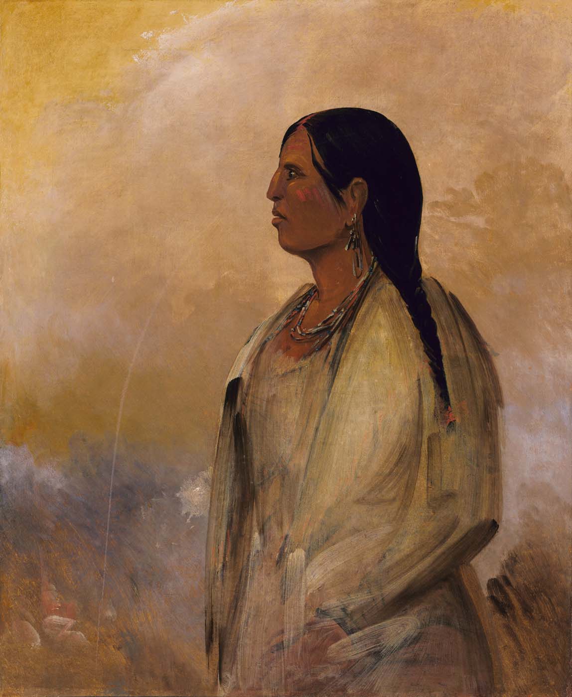 A Choctaw Woman, George Catlin, 1834