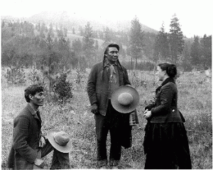 Chief Joseph and Alice Fletcher