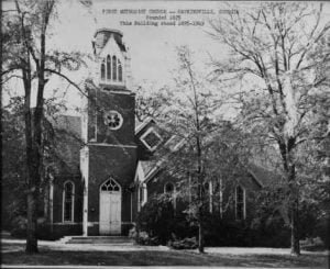 History of Pulaski County Georgia 1 First Methodist Church Hawkinsville Georgia