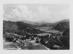 1930s Valley of the Eastern Cherokee Reservation in North Carolina