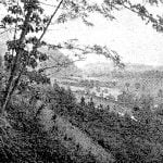 Donaldson Ridge and gap from Spray Ridge, 1891