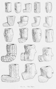 Fig. 11. Yuchi Clay Pipes