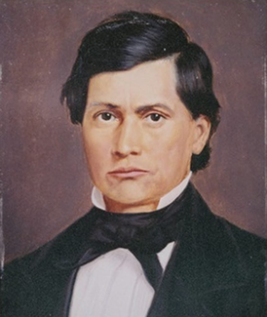 Cyrus Harris of the Chickasaw Nation