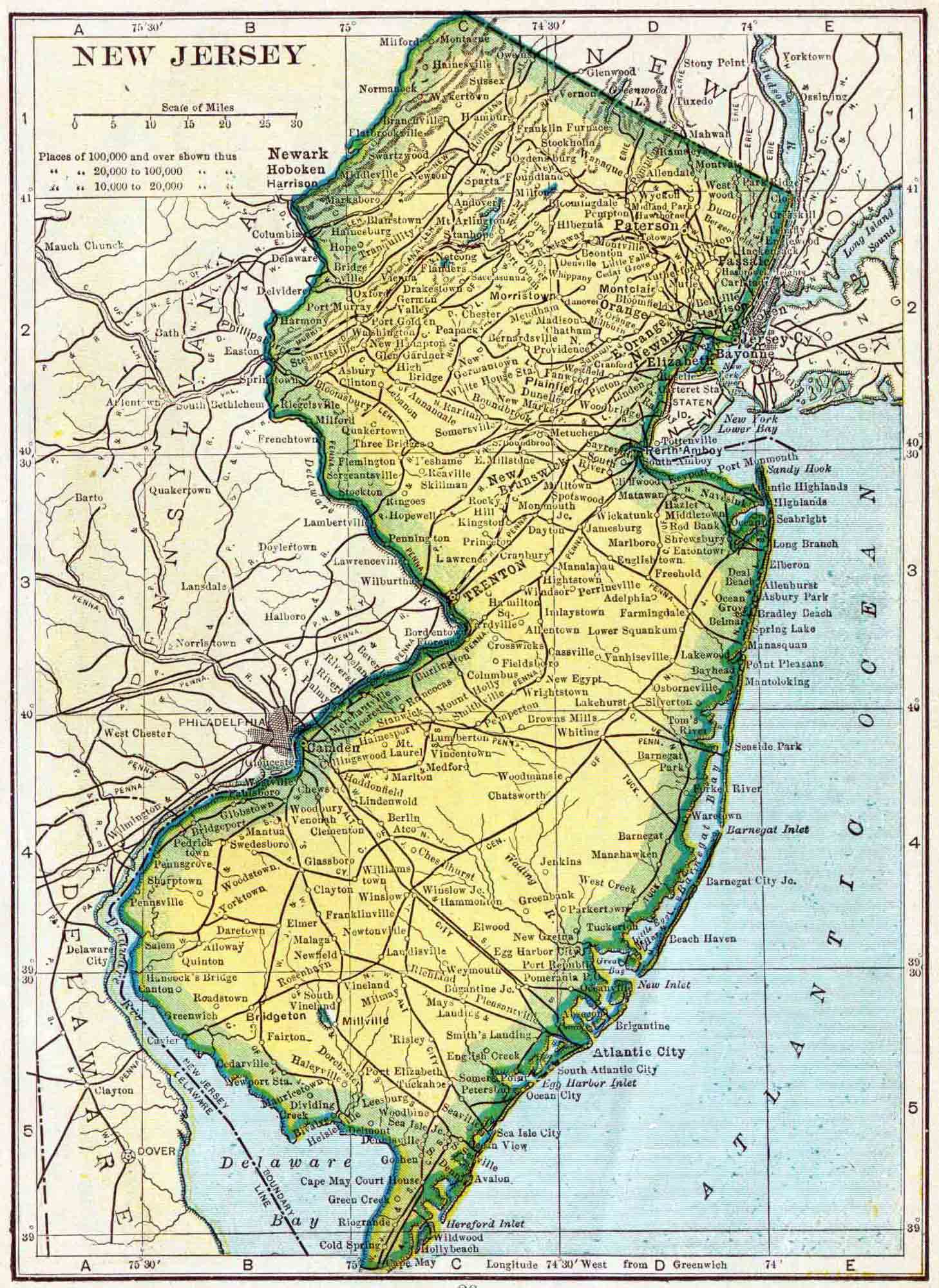 New Jersey Genealogy - Free NJ Genealogy - Access Genealogy