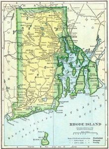 1910 Rhode Island Census Map