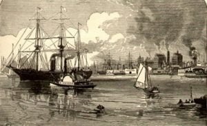 View of Hudson River