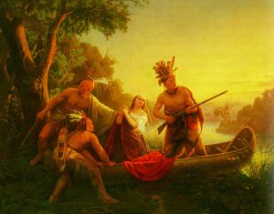 The Abduction of Daniel Boone's Daughter by the Indians