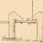 Detail of trigger of Pamunkey trap