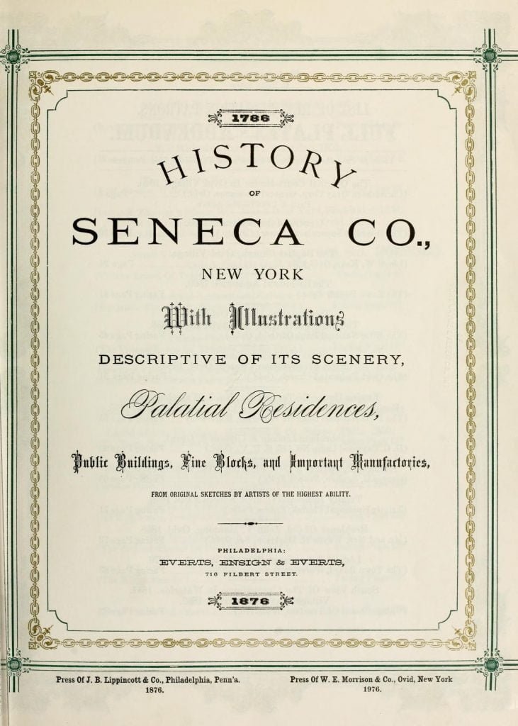 seneca new york history