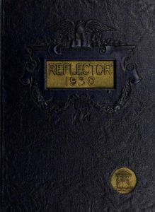 Cover of the 1930 South Georgia Teacher's College Yearbook