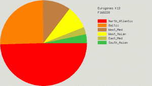 GedMatch Ethnicity Andrew Ayers Martin