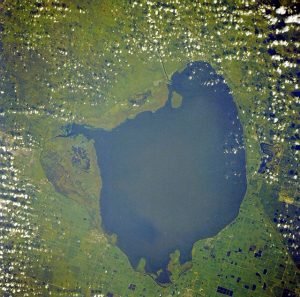 Lake Okeechobee as seen from Space