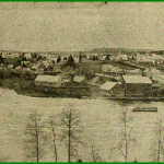 Caribou Maine - Birdseye View in 1891