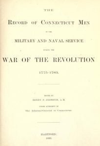 Title Page to Revolutionary War