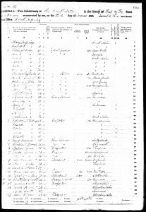 1860 creek nation arkansas census west